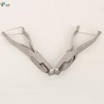 Pig Ear Forceps Veterinary Instrument Stainless Steel Type U 0.16kg