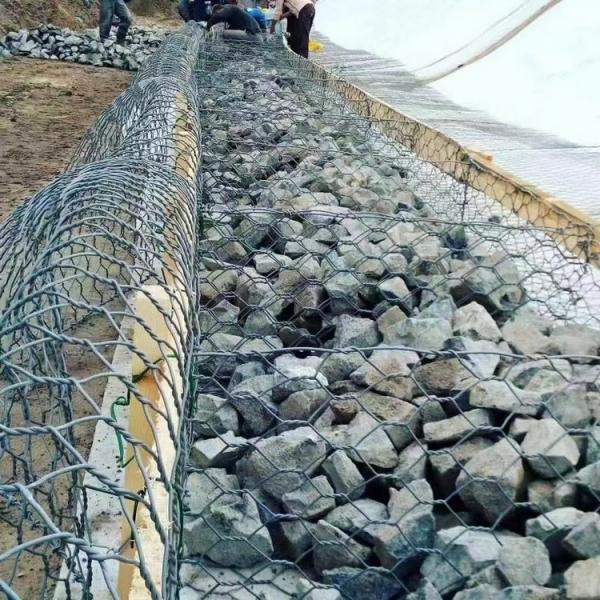 Buy cheap Standard Hexagonal Wire Gabion Box Retaining Wall Galvanized from wholesalers