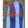 Buy cheap knitted scarf hat and gloves sets for girl's with embroider flower, Fashion Accessory New from wholesalers