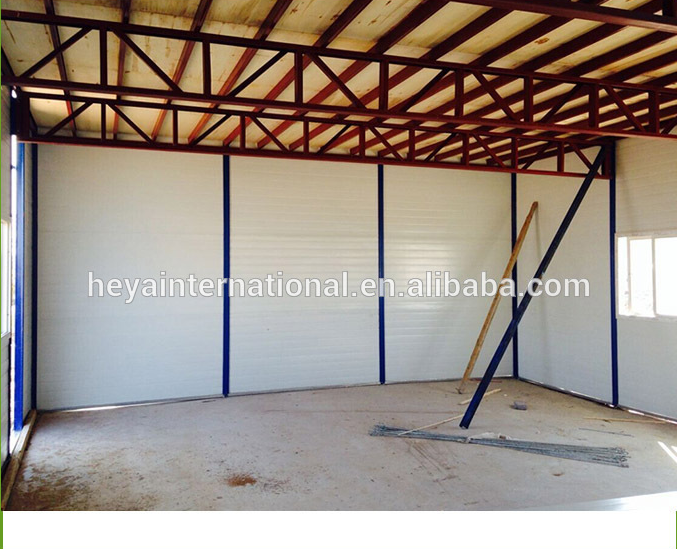 Low cost light steel frame prefab camp construction site accommodation house