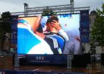PH 10 Stage Outdoor LED Screen Rental Wall DIP346 For Concert / Event / Party