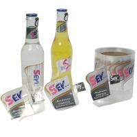Buy cheap Offset Printing Beverage Bottle Label Alcohol Clear Label Stickers Custom product