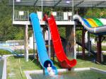 Children Pipe Water Slide , Water Park Slide Customized Color 7.5kW / Slide