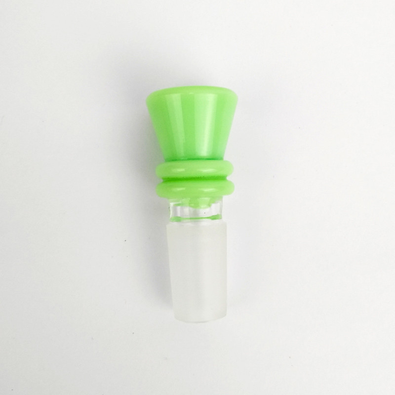 Hand Blown Glass Bong Bowl Herb Slides Funnel Bowl Pieces Multi Design