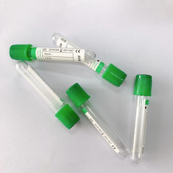 Buy cheap 3ml Medical Sodium Lithium Heparin Tube Sodium Citrate Blood Tube from wholesalers