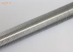 Integrated Aluminum Spiral Finned Tube For Automotive Engineering 0.8mm - 0.9mm