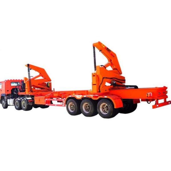 Buy cheap 20 40Ft 37 40 45 Ton Side Loading Container Trailer from wholesalers
