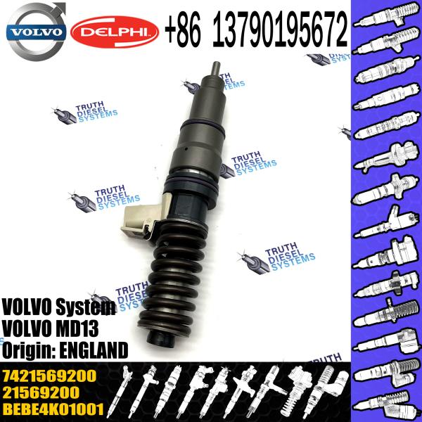 D13 Diesel Engine Fuel Injector BEBE4K01001 For VOL Truck 21569200 RVI