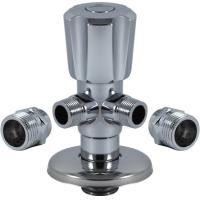 Buy cheap Bathroom Faucet Spout Feature With Diverter Chrome Plated Angle Valve For Faucet product