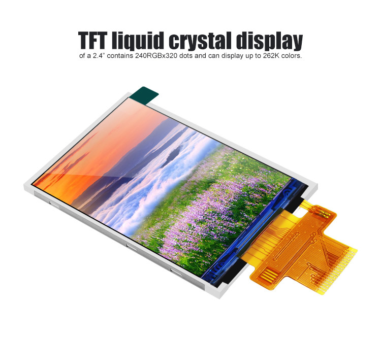 Polcd ST7789V2 2.4 Inch Lcd Tft Display 4 Wire SPI 240x320 Lcd