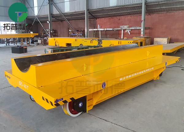 Buy cheap Heavy Duty Metal Factory Rail Transfer Trolley For Steel Plant from wholesalers