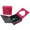 Buy cheap Custom Jewelry Packaging Box Engagement Ring Earring Gift Box from wholesalers