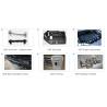 Buy cheap Standard Size FRP Truck Body Solid FRP Wind Deflector Fire Retardant from wholesalers