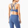 Buy cheap Criss Cross Back Padded Strap Sports Bras For Women Yoga Fitness Tops from wholesalers