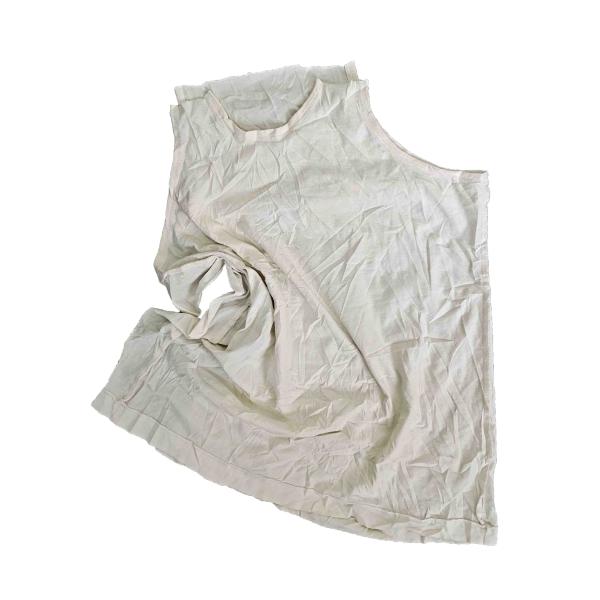 Buy cheap 100% cotton white T-shirt rags sterile cotton workshop cleaning rags industrial wiping cloth from wholesalers