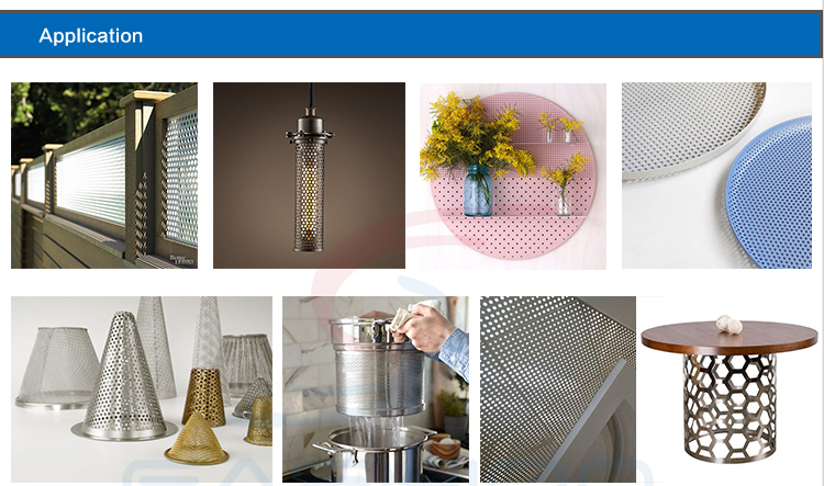 Stainless Steel Aluminum Honeycomb Perforated Metal Mesh Sheet Panel