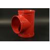 Buy cheap Three Ends Grooved Reducing Tee Corrosion Resistance DN60--DN426 from wholesalers