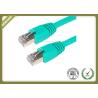 Buy cheap 4 Pair STP Cat6 Shielded Cable Green Color 550 Mhz Cat6 Patch Leads from wholesalers