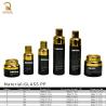 Buy cheap 30ml 50ml 100ml 120ml Black Color Gold Plated Bottle Packaging With Threaded Lid Luxury Style from wholesalers