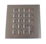 Buy cheap 19 Keys Water Proof Metal Keypad Stainless Steel PS2 USB RS232 RS485 from wholesalers