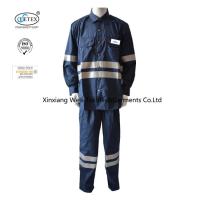 Buy cheap 180gsm Navy Blue Permanent Fireproof Inherent Fr Clothing 7XL product