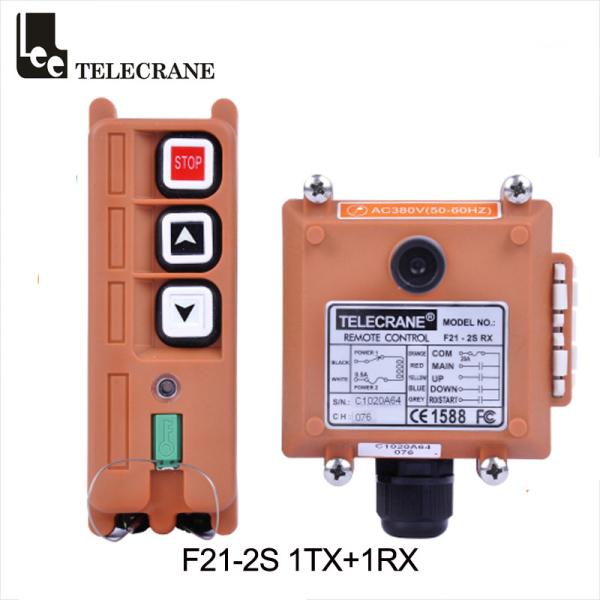 Buy cheap Telecrane F21-2S Telecrane Remote Control For Electric Hoist 2 Keys Single Step from wholesalers