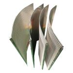 Stainless Steel Wedge Wire Curved Screen Flat Screen Panel For Fishpond