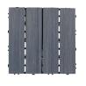 Buy cheap Customized Wood Deck Tiles Impact Resistant Outdoor Interlocking Wood Tiles from wholesalers