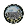 Buy cheap Laser Cut 3in Embroidery Michigan Iron On Patch Twill For Sports from wholesalers