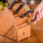 professional manufacturer of knife block set block knife set for high quality