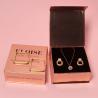 Buy cheap Personalized Black Packaging Box For Jewelry Earring Necklace Bracelet from wholesalers