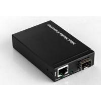 Buy cheap Mini SFP Fiber Optic Media Converter , single mode Sfp media converter product