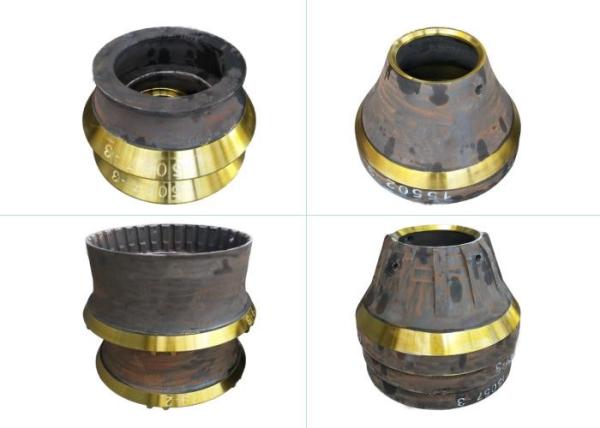 Buy cheap High manganese steel crusher concave and mantle with high wear resistance manufacturer from wholesalers
