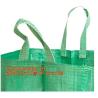 Buy cheap Outdoor Large Capacity Garden Gallon Waterproof Green Lawn PE Woven Waste Bags, Reusable Yard Waste Bags from wholesalers