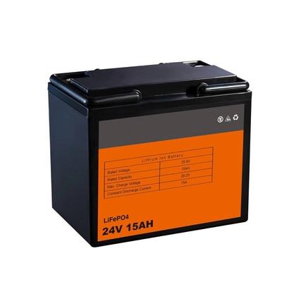 Buy cheap Waterproof LiFePO4 Scooter Battery , 24V 15Ah Lithium Battery For Electric Scooter from wholesalers