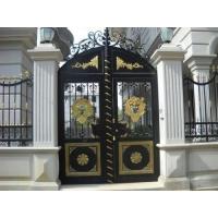 Buy cheap Villa Park Courtyard Iron Gates Rot Proof Decorative Wrought Iron Gates product