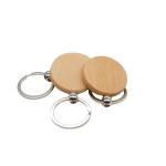 Customized Graphic Beech Wood Carabiner Keychain a Variety of Key Rings