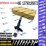 common rail fuel injector 23670-30240 095000-7380 fuel injector For Toyota 2KD