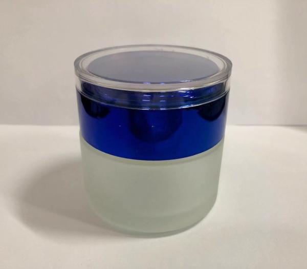 Buy cheap 100g Round Skincare Containers Bulk Cream Bottles Cosmetic Cream Jars Various Color And Printing from wholesalers