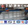 Buy cheap 69kv Hot Dip Galvanized Steel Transmission Poles For Electricity Distribution from wholesalers