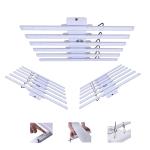 Iron Aliminum Body Hydroponic Led Grow Lights With Timer Energy Saving