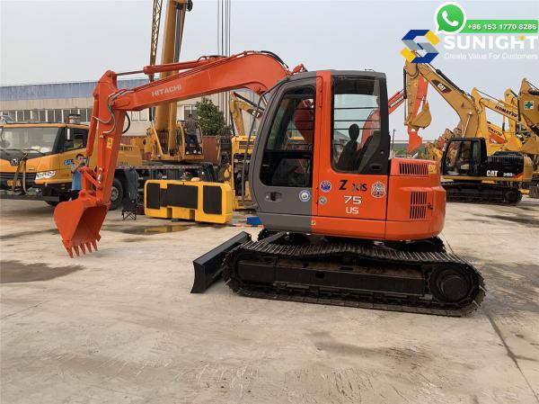 Buy cheap Good Condition Hot Sale HITACHI ZX75 Japan Made Hitachi Used Excavator from wholesalers
