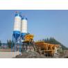 Buy cheap 25m3 / H Small Skip Hzs25 Concrete Batch Plant Hoist Ready Mix High Weighing Precision from wholesalers