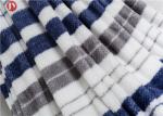 Flannel Fleece Plush Polyester Fleece Blanket Gradient Colorful Jacquard Pendant