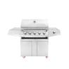 Buy cheap Factory price silver 430 stainless steel slow 5 burners protable gas BBQ grill from wholesalers