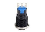 Waterproof Anti Vandal Push Button Switch , 16MM Push Button On Off Switch
