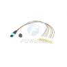 Buy cheap 12 Fiber MPO LC Fanout Cable OM3 To 0.9mm MM Fiber Optic Patch Cord from wholesalers
