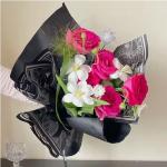 Mulan Matt Film Waterproof Flower Wrapping Paper in Many Colors for Floral