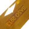 Buy cheap Metallized SASO 2913 Yellow ECE Certificate Reflective Tape For Saudi Arabia from wholesalers