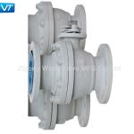 Cast Steel Trunnion Side Entry Ball Valves Flanged End DN100 PN16